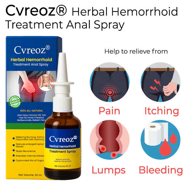 Herbal Hemorrhoid Treatment Anal Spray Pro