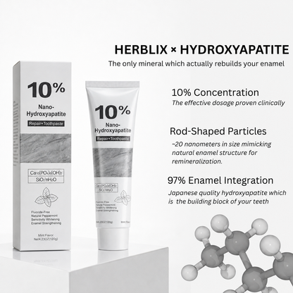 10% Hydroxyapatite Toothpaste