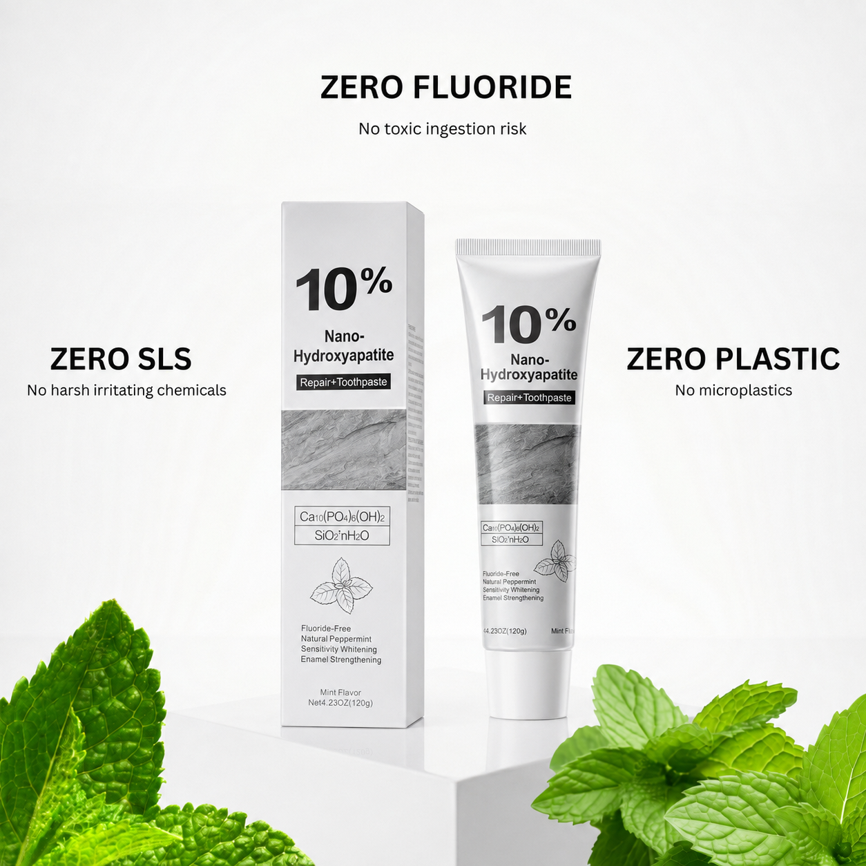 10% Hydroxyapatite Toothpaste